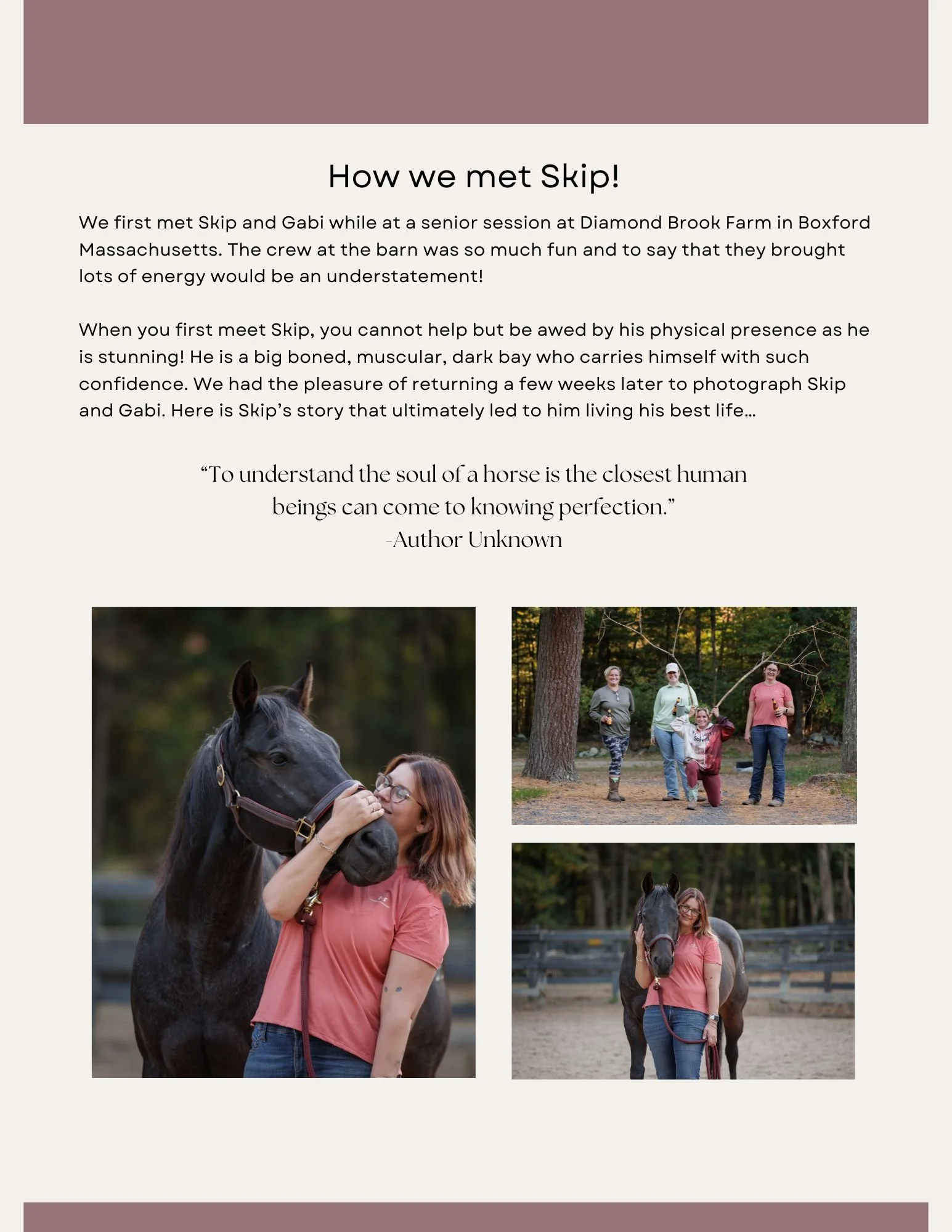  Meeting Skip and Gabi for the firs time! 