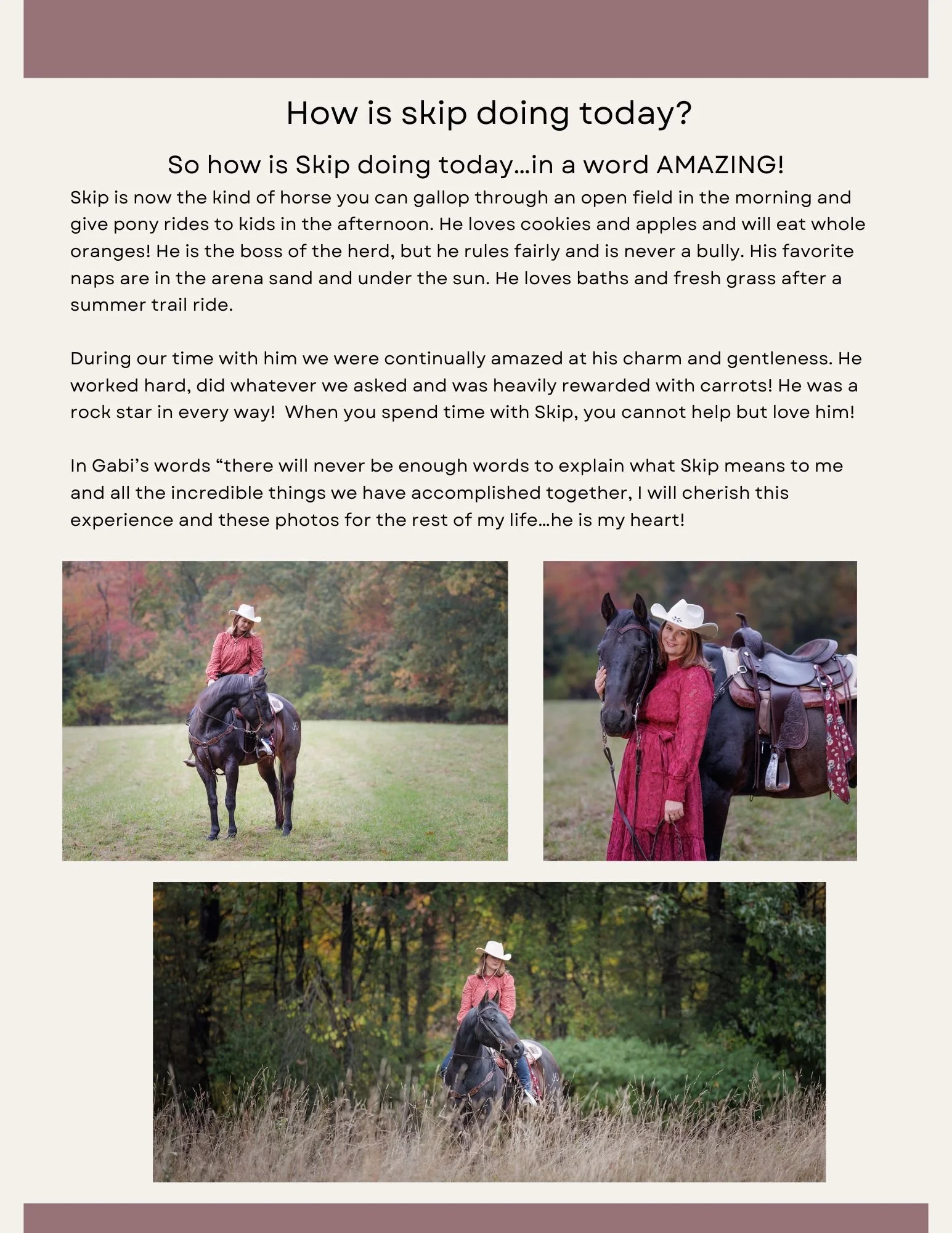  Skip living his best life! 