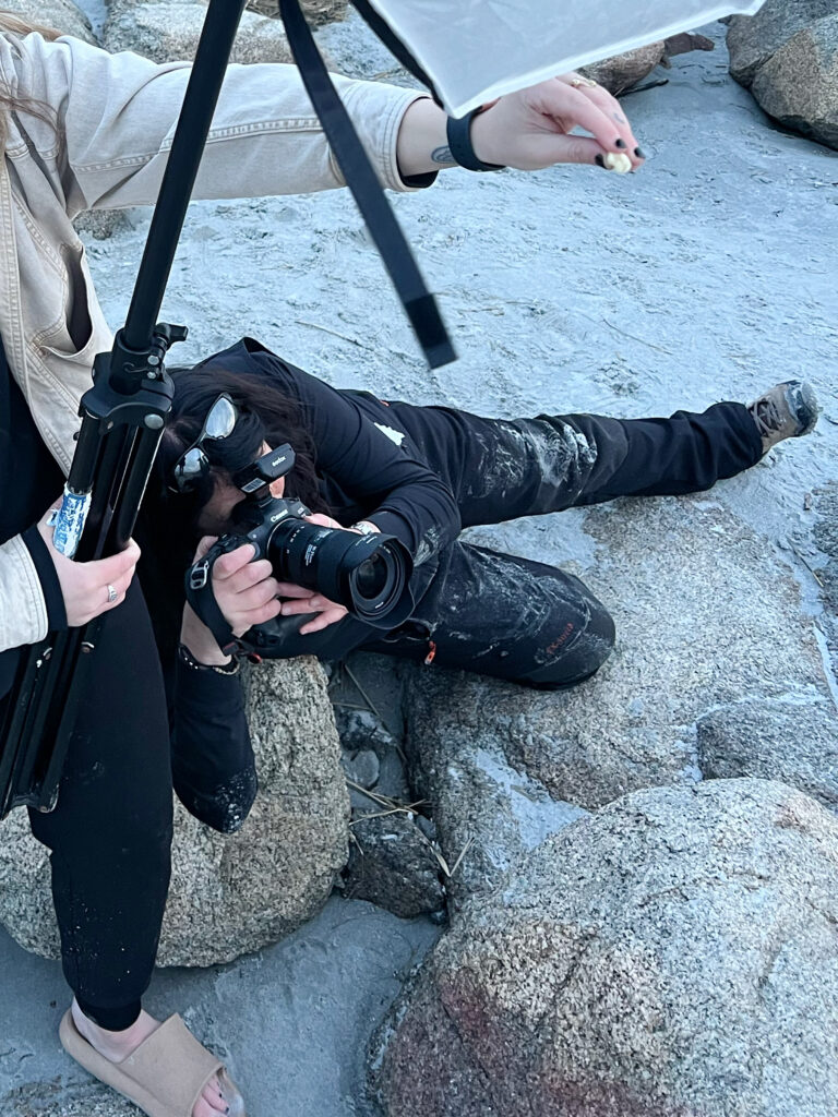 Dog photographer in Massachusetts capturing soulful portrait